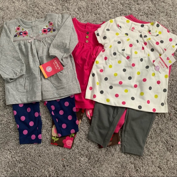 Carter's Other - Carter’s Baby Girls Matching Sets